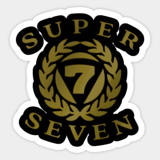 Lotus Super Seven cars Sticker